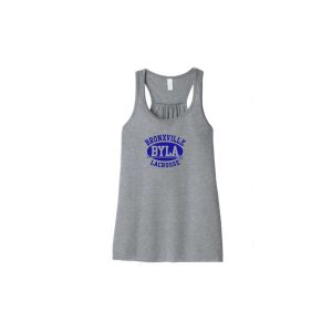 BYLA Girl's/Women's Racerback Tank Top in Grey
