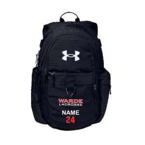 Warde Women's Lacrosse Under Armour Team Backpack In Black