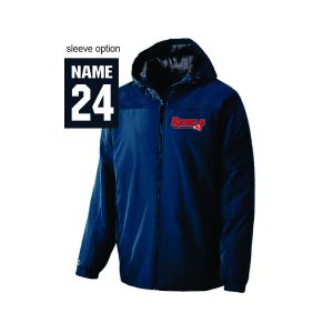 New Fairfield Rebels Lacrosse Team Jacket in Navy