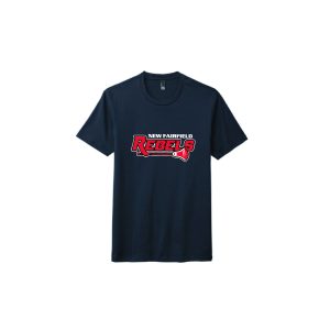 New Fairfield Rebels Lacrosse Lacrosse Short Sleeve Tri Blend Tee in Navy