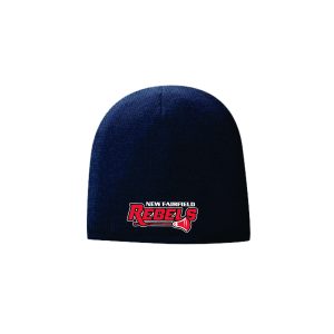 New Fairfield Rebels Lacrosse LINED Winter Beanie in Navy
