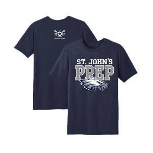 St. John's Prep Sticks for Soldiers Short Sleeve Shooting Shirt in Navy