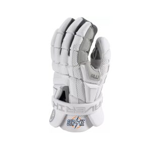 STRIKE Lacrosse Club Custom Maverik M6 Lacrosse Glove in White