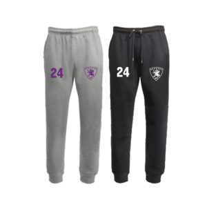 Surge Lacrosse Fleece Joggers in Grey or Black