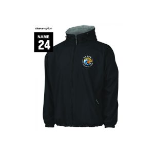 Surge Lacrosse LINED Team Jacket - in Black