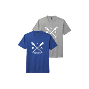 MEN'S Lake Hills Short Sleeve Tri Blend Tee in Royal or Grey