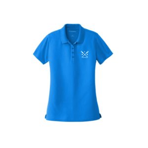 WOMEN'S Lake Hills Dry Zone UV Micro Mesh Polo in Coastal Blue