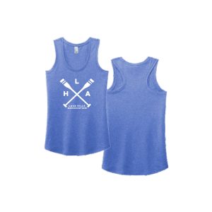 WOMEN'S Lake Hills Tri Blend Racerback Tank in Royal