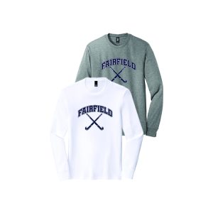 FYFHA Long Sleeve Tri Blend Tee in Grey or White