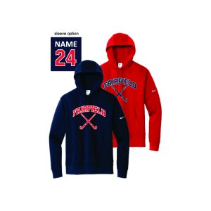 FYFHA NIKE Team Fleece Hoody in Red or Navy