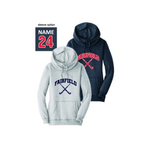 *For MOMS* FYFHA Women's Cowl Neck Hoody in Grey or Navy
