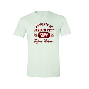Garden City Spirit Day T-Shirt 2024 in White