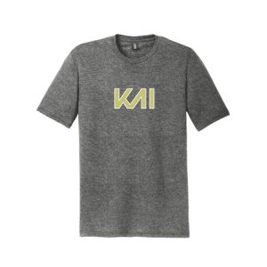 *NEW* KAI SHORT Sleeve Tri Blend Tee in Grey- Adult, Women's & Youth