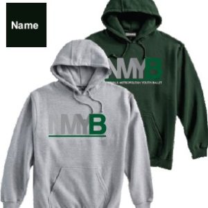 *NEW COLOR* NMYB Heavyweight Cotton Hoody in Green or Grey