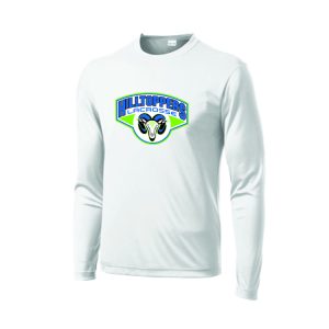 Carolina Hilltoppers Long Sleeve Shooting Shirt in White