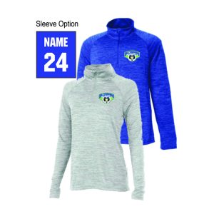 Carolina Hilltoppers 1/4 Zip Lightweight Space Dye Pullover - Grey or Royal