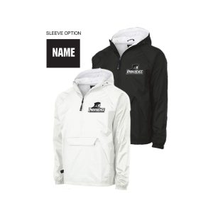 PC Swimming & Diving 1/4 Zip LINED Pullover Team Jacket in Black or White