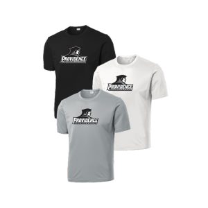 PC Swimming & Diving SHORT Sleeve WICKING Tee in Black, Grey or White