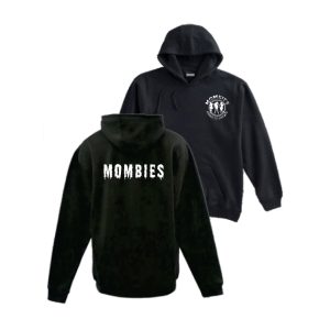 MOMbies Heavyweight Hoody Sweatshirt in Black