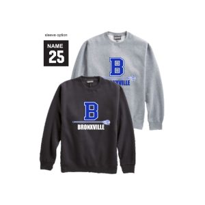 BYLA Heavyweight Crew Neck Sweatshirt in Grey or Black