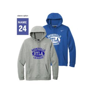 BYLA NIKE Team Fleece Hoody in Royal or Grey