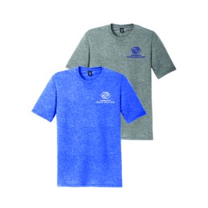 Wakeman Boys & Girls Club SHORT Sleeve Tri Blend Tee in Grey Frost or Royal Frost