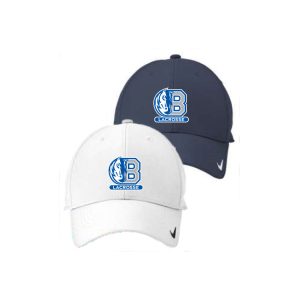 Bronxville Lacrosse NIKE Legend Baseball Cap in Navy or White