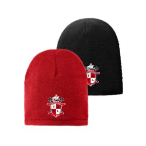 **NEW Colors**Tappan Zee Youth Lacrosse LINED Beanie in Red or Black
