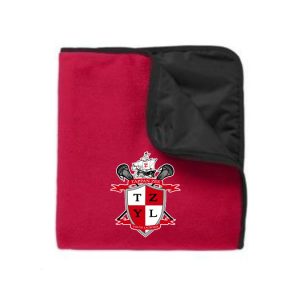 **NEW**Tappan Zee Youth Lacrosse Blanket in Red/Black