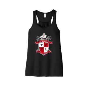 **NEW Color**Tappan Zee Youth Lacrosse Girl's/Women's Racerback Tank Top in Black