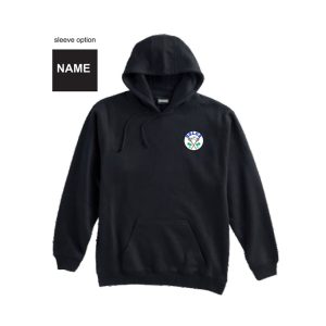 South Gulf Officials Heavyweight Cotton Hoody in Black