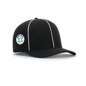 *Official*South Gulf Officials Game Cap in Black with White Piping