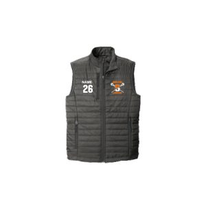 *Great for Moms & Dads* *NEW COLOR* Shelton Youth Lacrosse Puffer Vest in Black