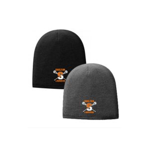 Shelton Youth Lacrosse LINED Beanie Hat in in Black or Grey