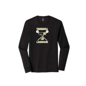 TYL LONG Sleeve Crew Neck Tri Blend Tee in Black