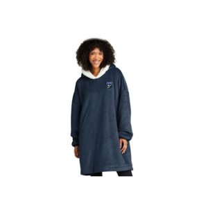 NEW*Great for Moms and Kids*Fairfield Rugby Club Wearable Blanket in Navy