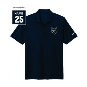 *NEW**Great For Dads* Fairfield Rugby Club NIKE Dri Fit Polo Shirt in Navy