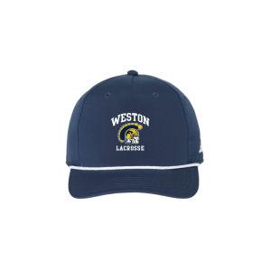 Weston HS Men's Lacrosse ADIDAS Rope Trucker Hat in Navy