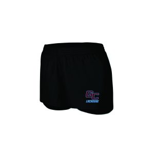 Garden City Youth Lacrosse GIRLS Practice Shorts in Black