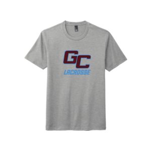 *NEW* Garden City Youth Lacrosse SHORT Sleeve Tri Blend Tee in Grey