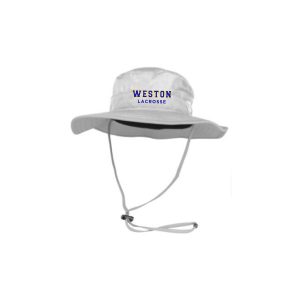 Weston Youth Lacrosse Ultra Lightweight Bucket Hat in White