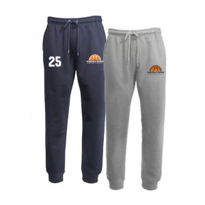 Fairfield Fierce Basketball Heavyweight Fleece Joggers in Grey or Navy