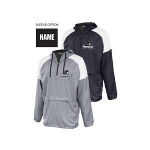 *NEW* PC Swimming & Diving 1/4 Zip Anorak Jacket in Black/White or Grey/White