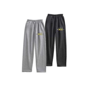 Trumbull Cross Country Unisex Heavyweight Fleece Sweatpants In Black or Grey