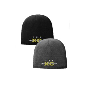 Trumbull Cross Country LINED Beanie Hat in in Black or Grey