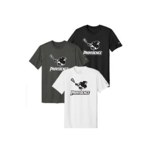 Providence Lacrosse NIKE SHORT Sleeve Legend Dri Fit Tee in Black, Grey or White