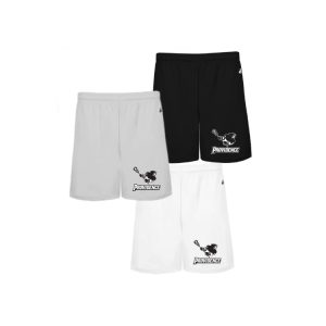 Providence Lacrosse Wicking Shorts in Black or Grey or White