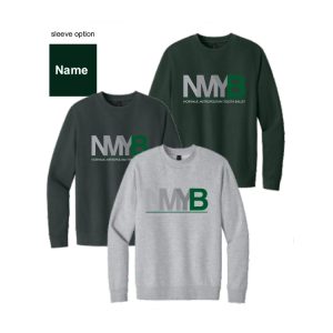 *NEW* NMYB Urban Heavyweight Crew Neck Sweatshirt in Dark Green, Heather Grey or Charcoal Grey