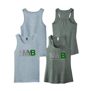 *NEW* NMYB Tri Blend Tank Top Tee in Grey