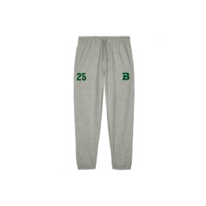 Babson Lacrosse Heavyweight 10 oz Fleece Joggers in Grey